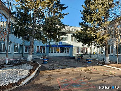 Детский сад №31 на улице Менжинского в Красноярске